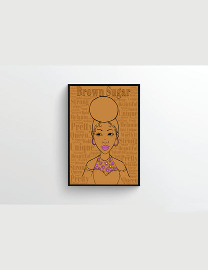 Wall Decor - Brown Sugar Print